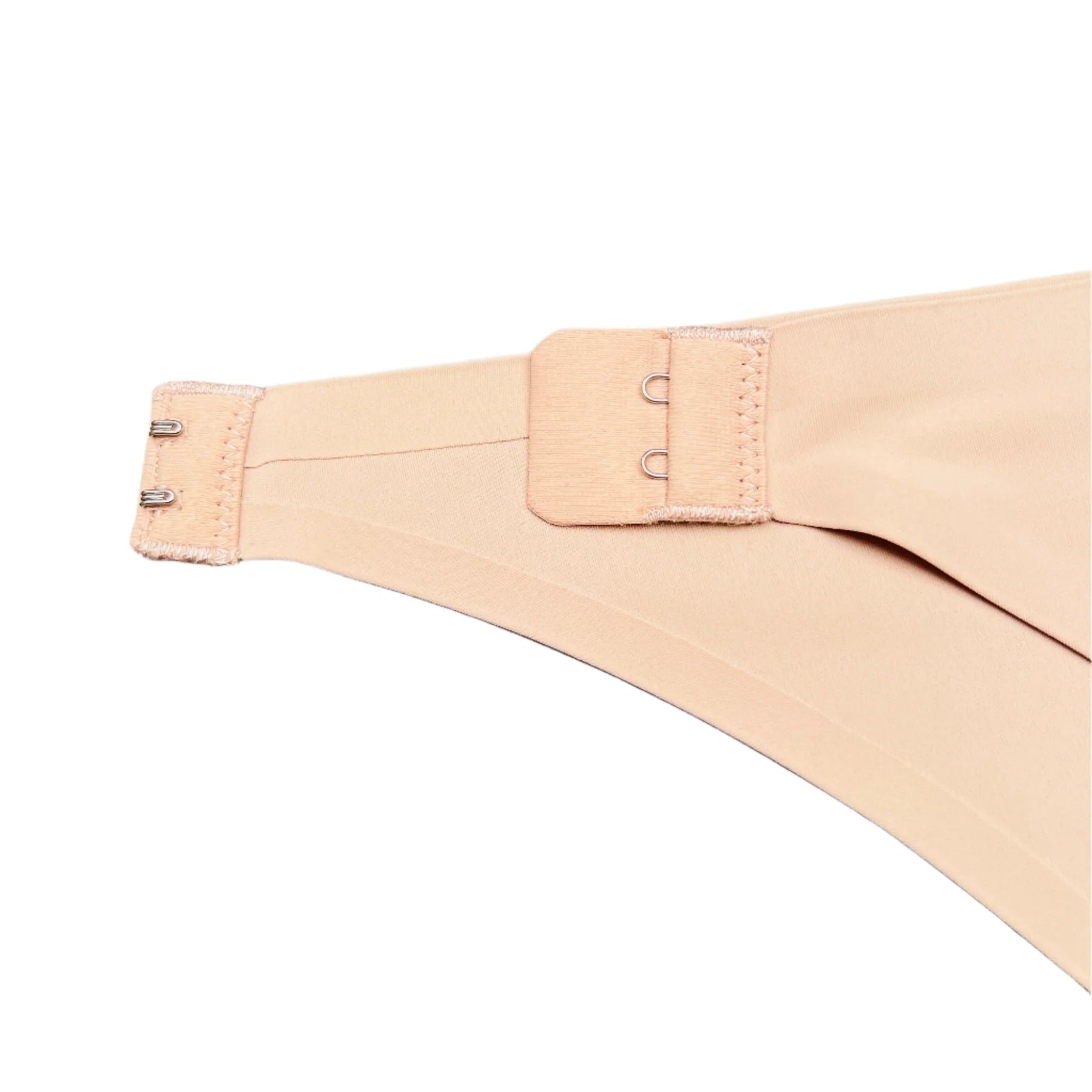 Low waist Laser Cut Panty with Side hooks -Beige