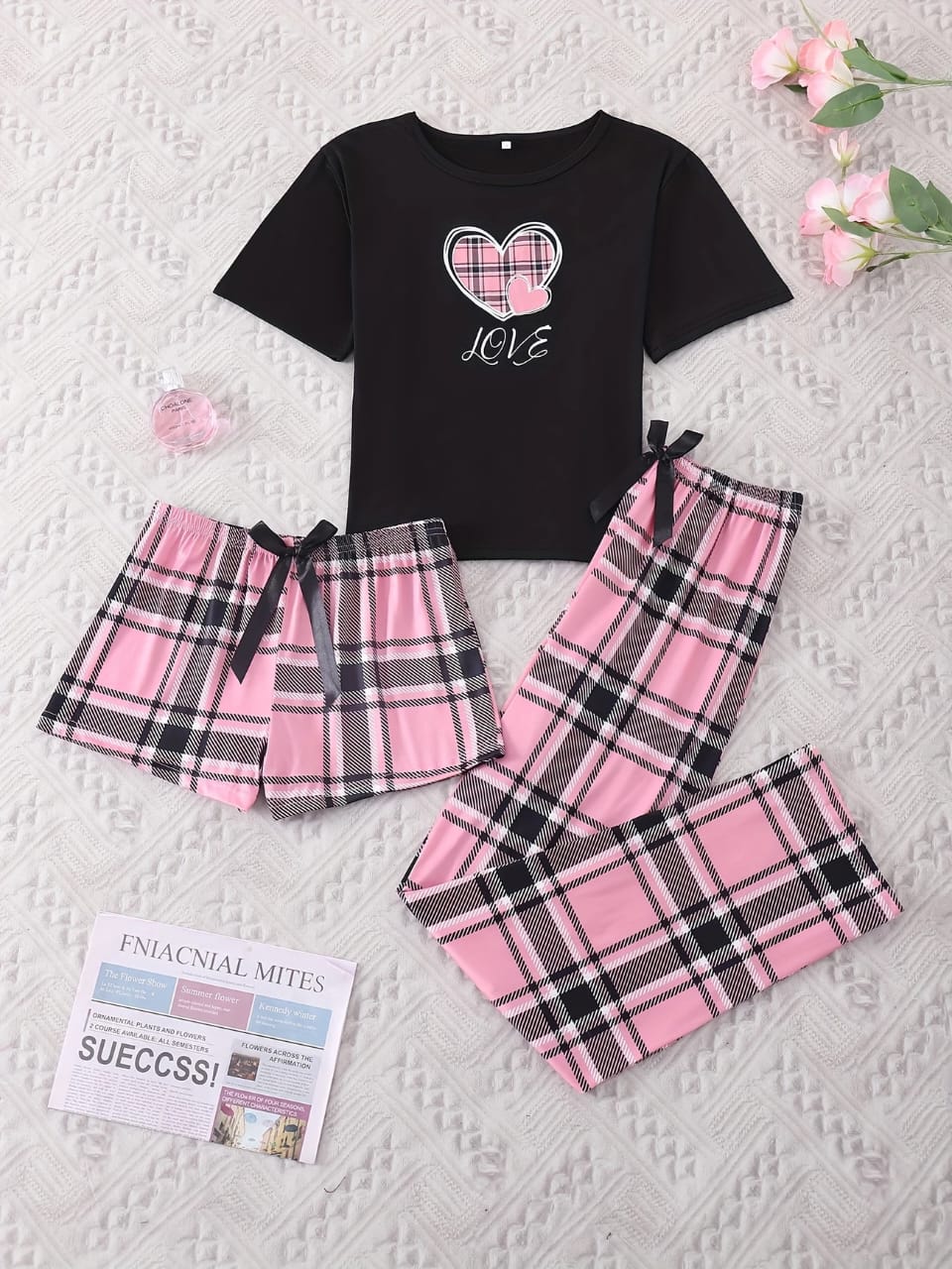 3 Piece Night Suit – Cotton Jersey