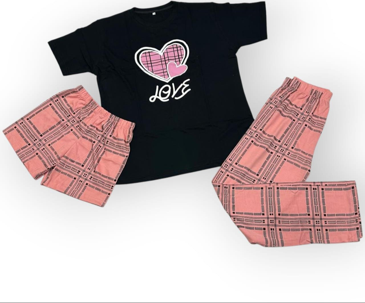3 Piece Night Suit – Cotton Jersey